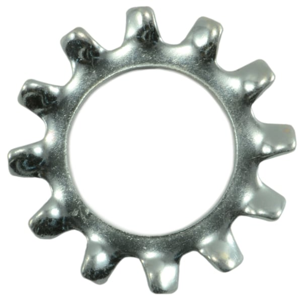 Midwest Fastener External Tooth Lock Washer, For Screw Size 1/2 in Steel, Zinc Plated Finish, 40 PK 62138 - main